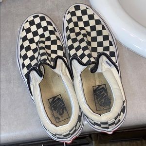 Checkered vans